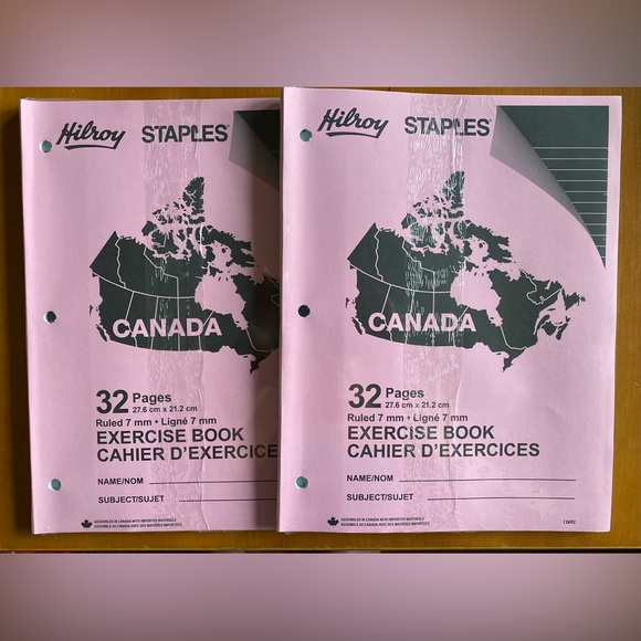 8 Hilroy Exercise Books-New - Picture 2 of 2